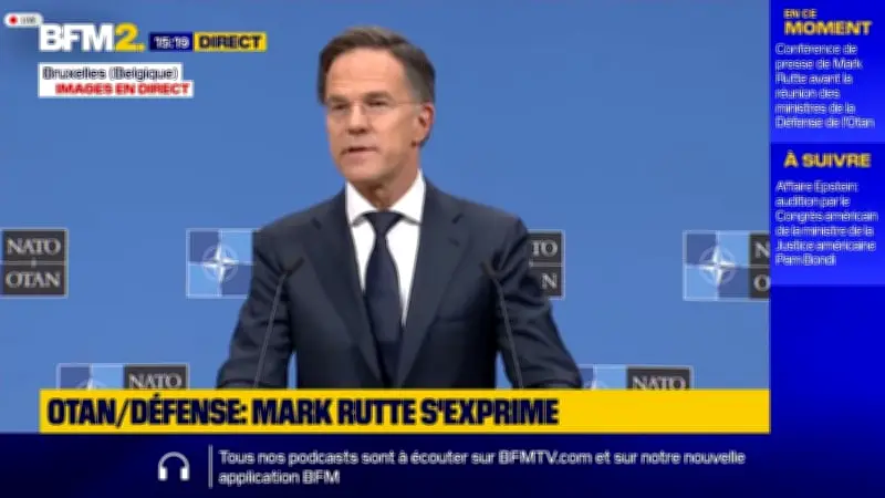 Le secrétaire général de l'OTAN souligne la protection mutuelle entre l'Europe, le Canada et les États-Unis