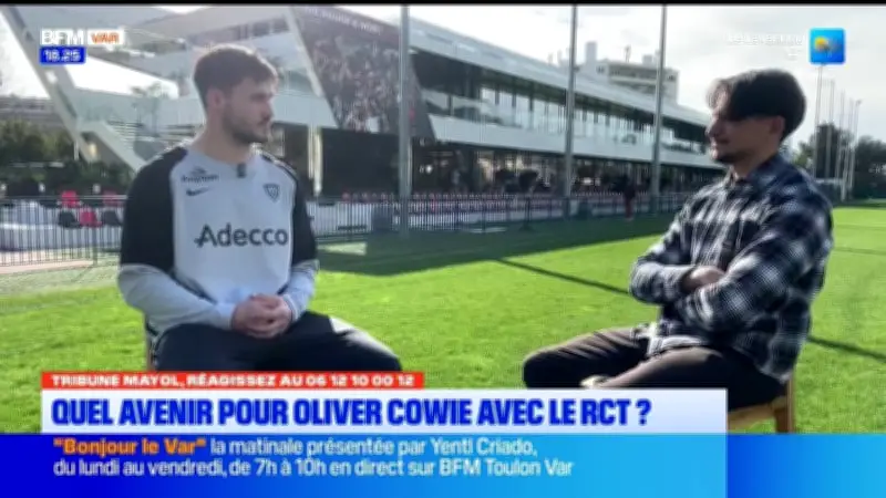 Le Trois-Quarts Centre Oliver Cowie, Invité de la Tribune Mayol