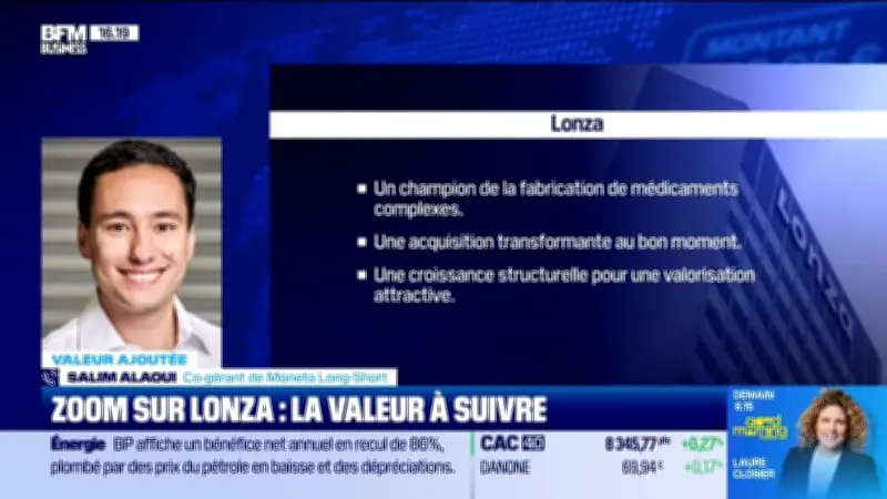 Les investisseurs plébiscitent Lonza, un géant de la biotechnologie en pleine croissance