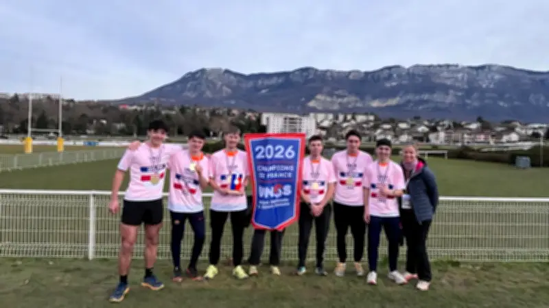 Les élèves de l'enseignement agricole lozérien sacrés champions de France UNSS de cross