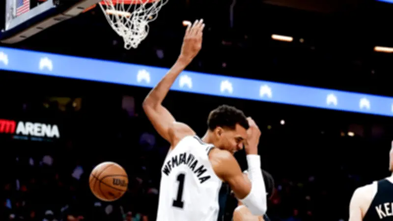 Les Spurs de Wembanyama écrasent les Suns, les Français brillent pour la reprise NBA