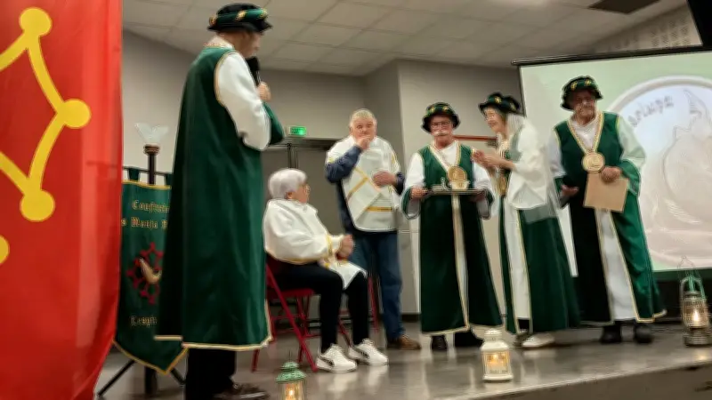 Lespignan : Deux nouveaux honorables intronisés dans la confrérie des Mange-morue