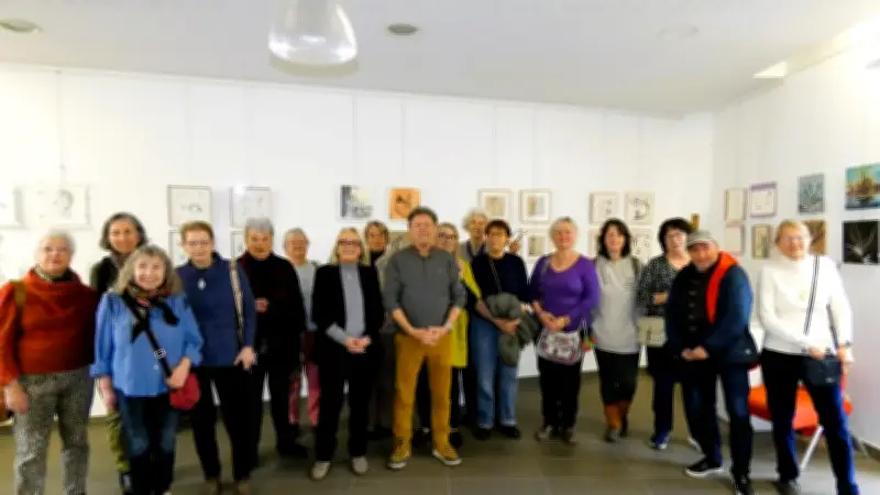 L'exposition 'En trait libre' de La Vaunage Terre d'Art illumine la médiathèque de Calvisson