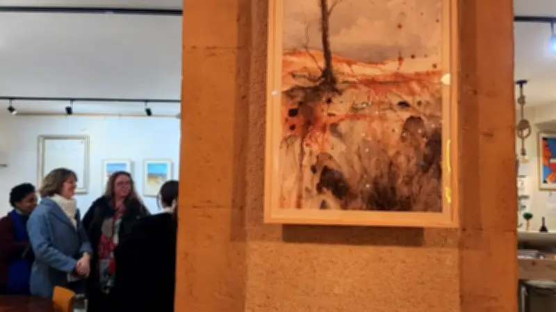 L'exposition 'Horizon' de Rose illumine le café culturel La Muse Broc à Lodève