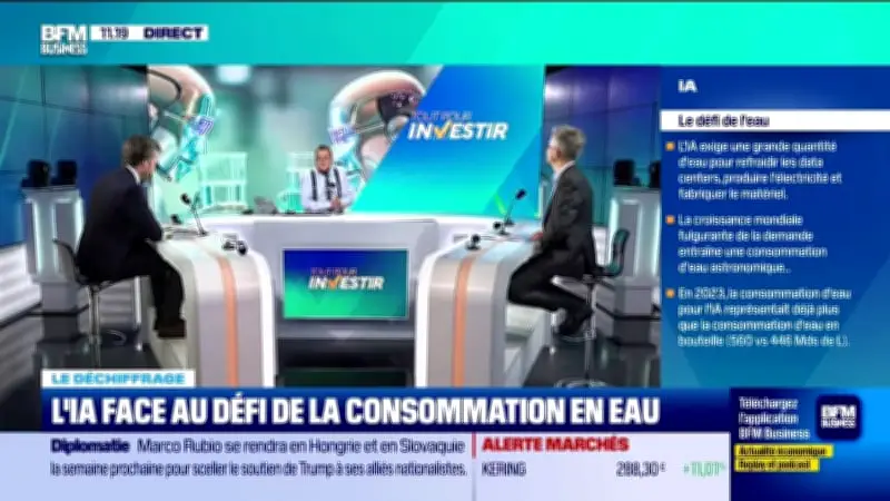L'IA confrontée à un défi majeur : sa consommation excessive d'eau