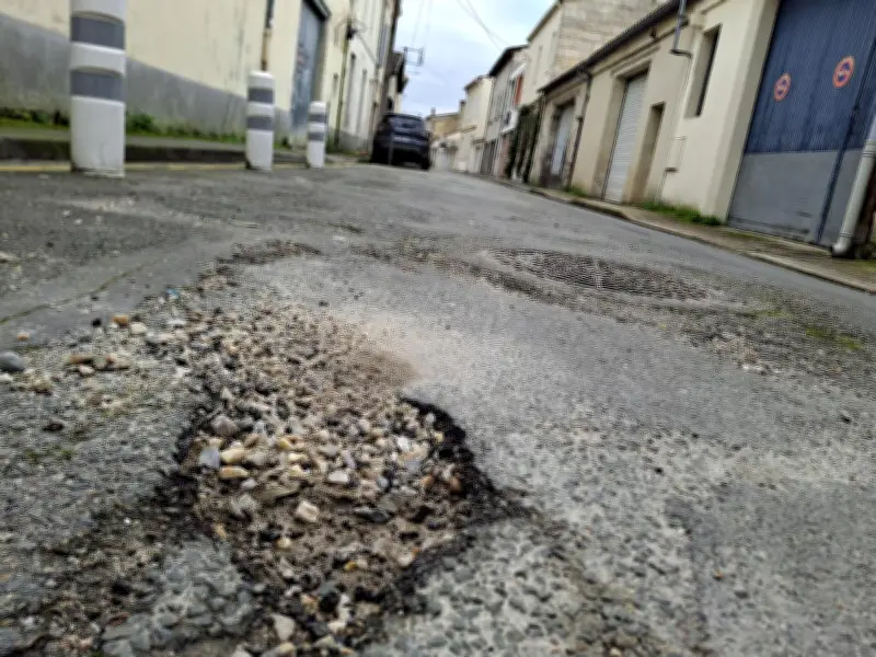 Libourne lance une campagne massive pour signaler et réparer les nids-de-poule