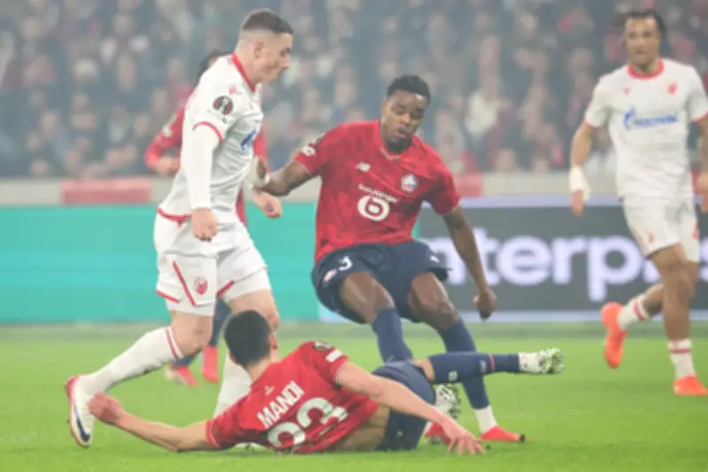 Lille s'incline à domicile face à l'Étoile Rouge et doit réaliser un exploit en Serbie