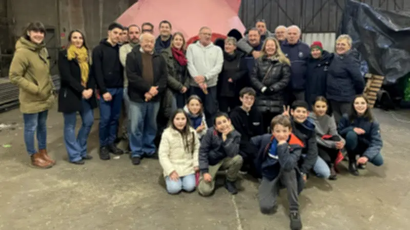 Lo Porcel, le cochon totémique de Poussan, célèbre ses 30 ans de tradition