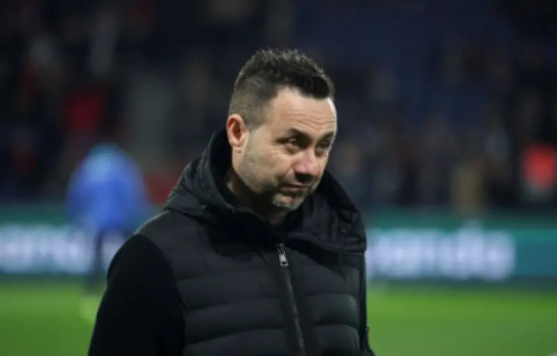 L'Olympique de Marseille se sépare de Roberto De Zerbi après une série de contre-performances