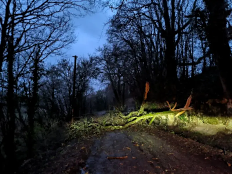 Lot-et-Garonne : Tempête Nils provoque crues et coupures d'électricité massives
