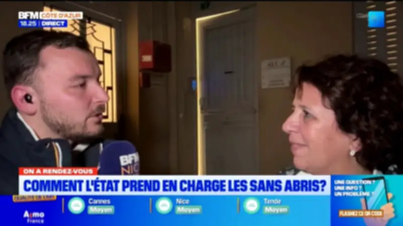 L'État déploie un plan d'urgence pour les sans-abri sur la Côte d'Azur