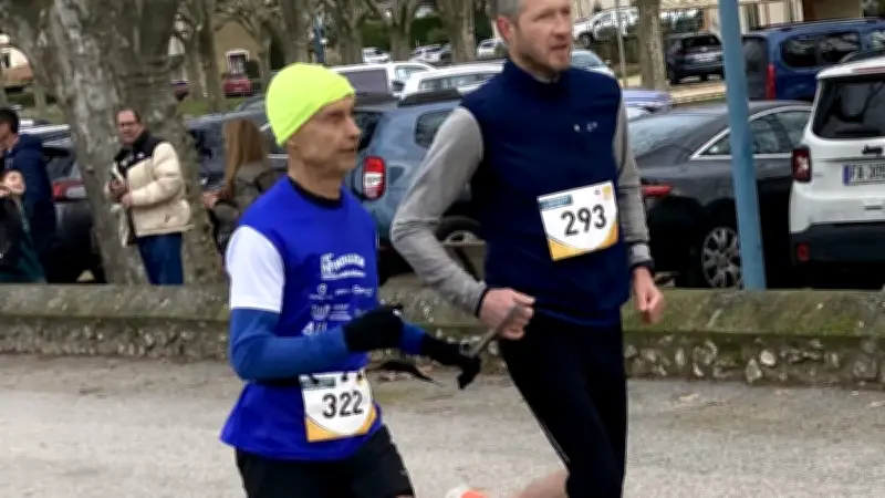 Luc Sabatier, triple médaillé paralympique d'Albertville 1992, reste actif à Anduze
