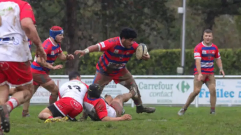 L'US Mugronnaise s'incline logiquement à Mérignac en Fédérale 2 de rugby