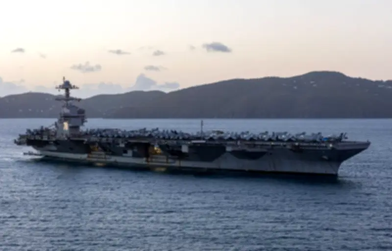L'USS Gerald Ford, plus grand porte-avions du monde, déployé en Méditerranée