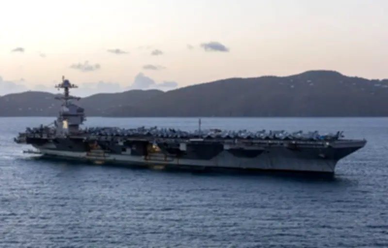 L'USS Gerald R. Ford, le plus grand porte-avions du monde, paralysé par ses toilettes