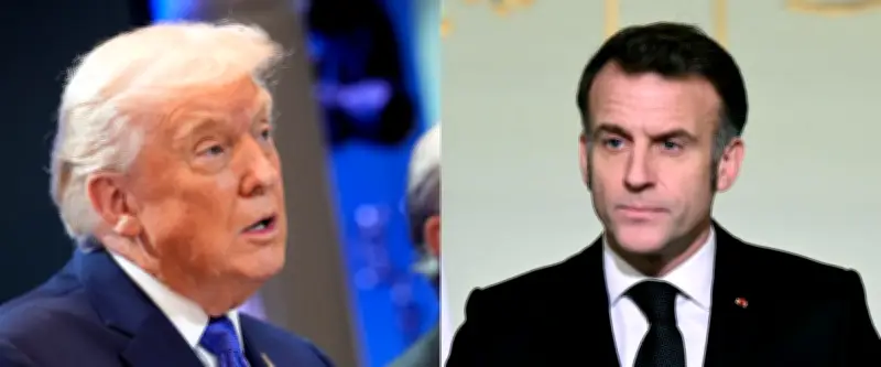 Macron demande à Trump de lever les sanctions contre Breton et Guillou