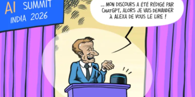 Macron en Inde : signature d'un accord commercial et sommet sur l'IA
