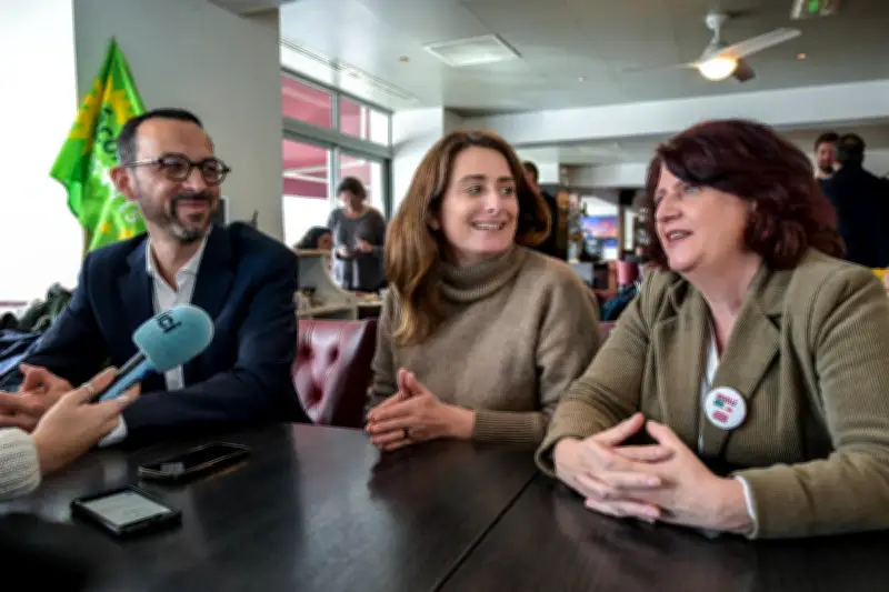 Marine Tondelier à Pau pour soutenir l'union de gauche face à LFI et Bayrou