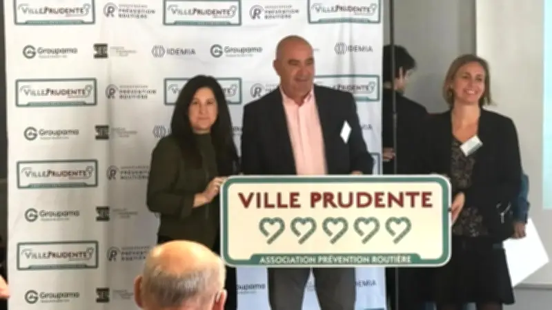 Marseillan obtient le label Ville Prudente cinq cœurs pour sa sécurité routière exemplaire