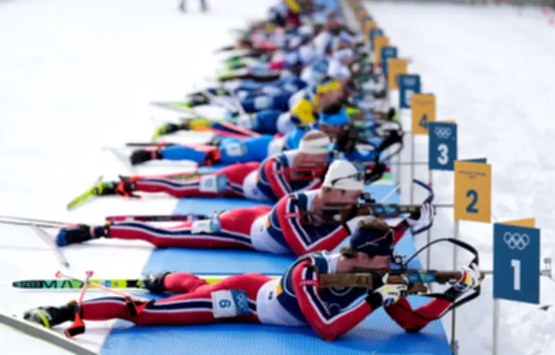 Mass-start olympique : le calvaire des biathlètes face au vent du Sud-Tyrol