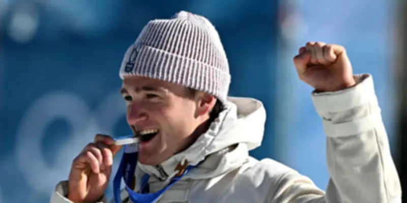 Mathis Desloges décroche une deuxième médaille d'argent en ski de fond aux JO de Milan-Cortina