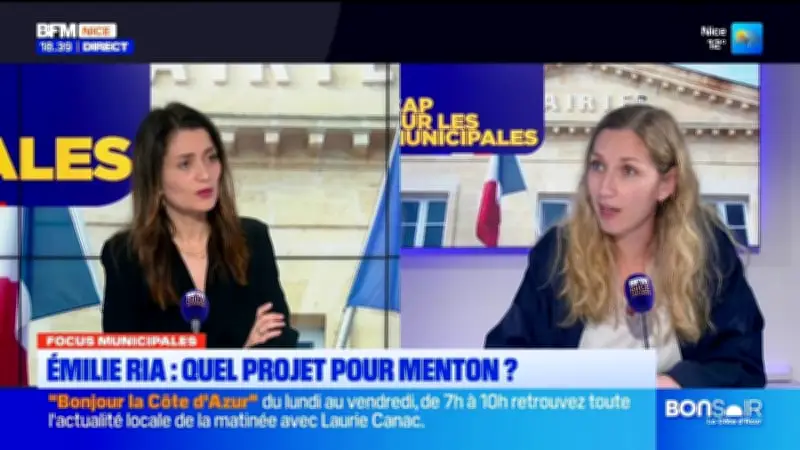 Émilie Ria présente son projet pour Menton aux élections municipales