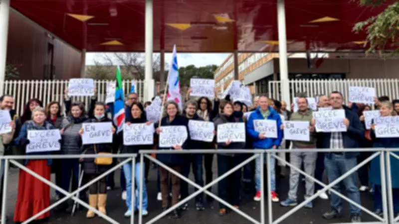 Mobilisation des enseignants du lycée Einstein face à la montée des incivilités