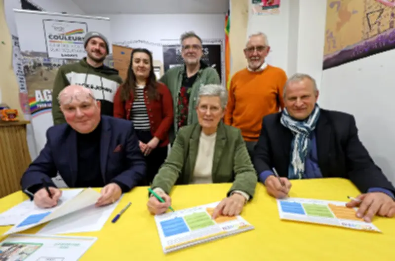 Mont-de-Marsan : un pacte citoyen LGBTI+ signé par trois candidats aux municipales