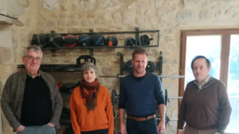 Montclus transforme son grenier municipal en une salle de sport conviviale