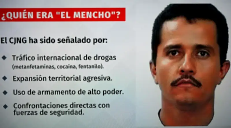 Mort d'El Mencho, fondateur du cartel CJNG, tué par l'armée mexicaine
