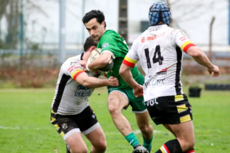 Mouguerre s'impose de justesse face à Oursbelille-Bordères en rugby