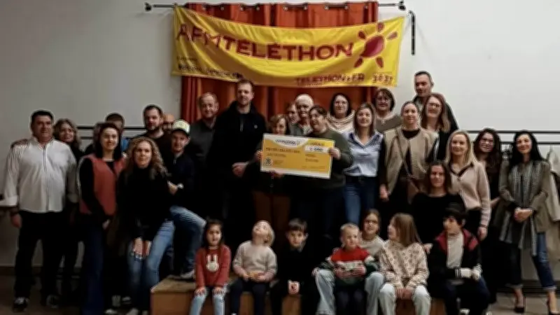 Moulézan : 5 500 € remis à l'AFM-Téléthon après une journée solidaire réussie