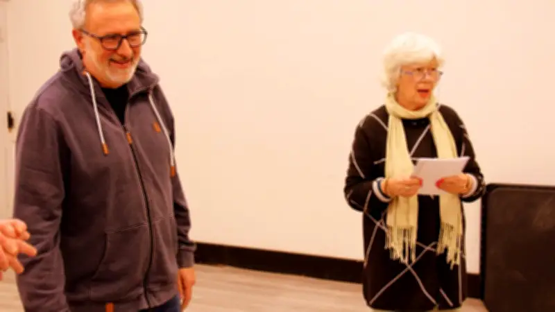 À Nant, le théâtre d'impro d'Isabelle et Jérôme fait rire tous les mercredis