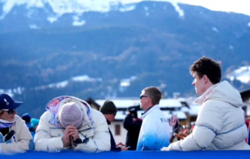 Nils Allègre, la malédiction olympique : 4e à trois centièmes du podium en Super-G