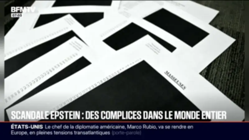 Nouveaux documents Epstein révèlent l'ampleur d'un réseau international de trafic sexuel