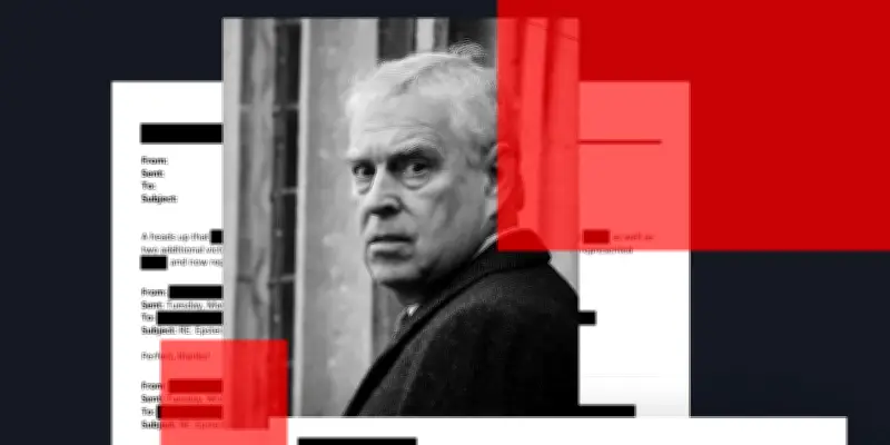Nouveaux documents impliquant l'ancien prince Andrew dans l'affaire Epstein