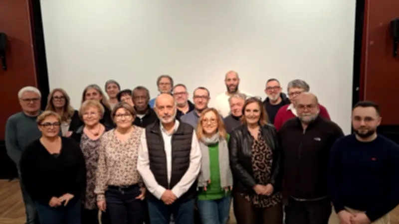 Pierre Aiguillon présente sa liste pour les municipales à Saint-Jean-du-Gard