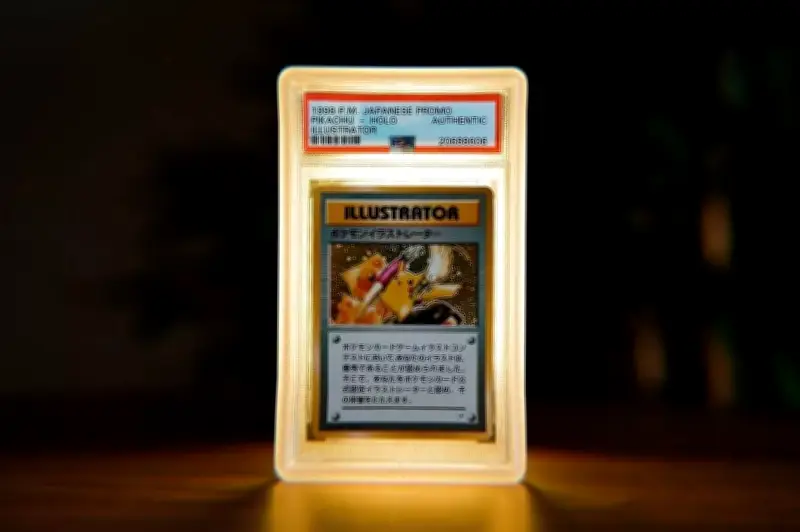 Pikachu Illustrator : la carte Pokémon la plus chère du monde atteint 13 millions de dollars