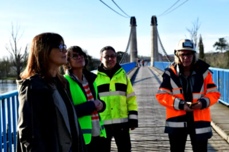 Pont de Sauveterre : l'arbre menaçant dégagé, mais la réouverture différée