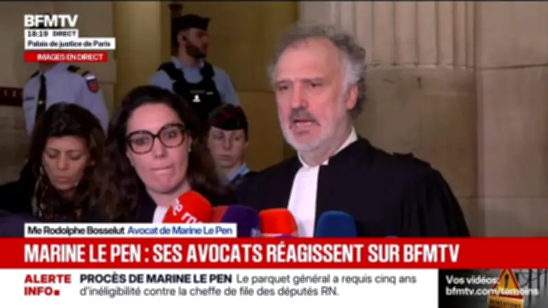 Procès Le Pen : l'avocat assure que la cour prendra le temps nécessaire pour sa décision