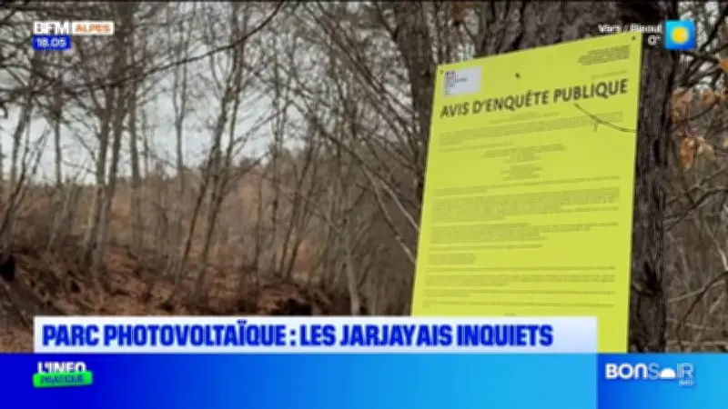 Projet de parc photovoltaïque à Jarjayes : les habitants inquiets pour leur cadre de vie