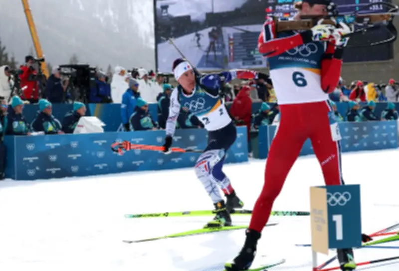 Quentin Fillon Maillet devient le sportif français le plus médaillé de l'histoire des JO