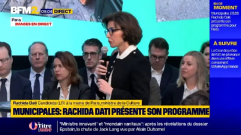 Rachida Dati critique les salles de consommation à moindre risque, prône la responsabilité