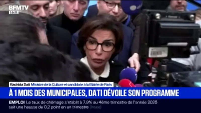 Rachida Dati dévoile son programme pour les municipales à Paris