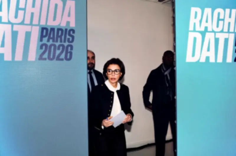 Rachida Dati officialise sa candidature aux municipales de Paris avec sa liste