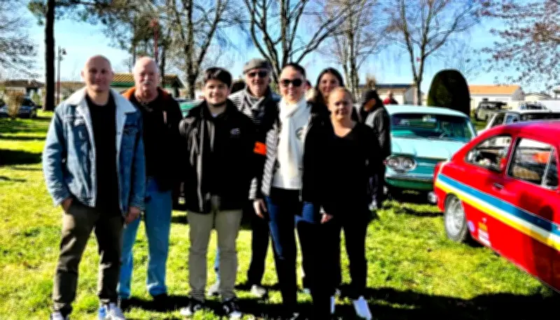 Rassemblement automobile à Saint-Mariens : succès populaire avec Paul Jouffreau