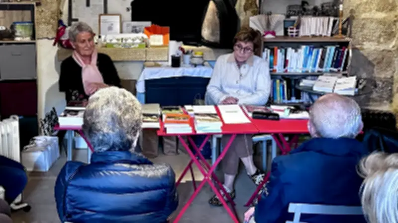 Rencontre littéraire avec Françoise Vielzeuf à la bibliothèque de Saint-Maximin