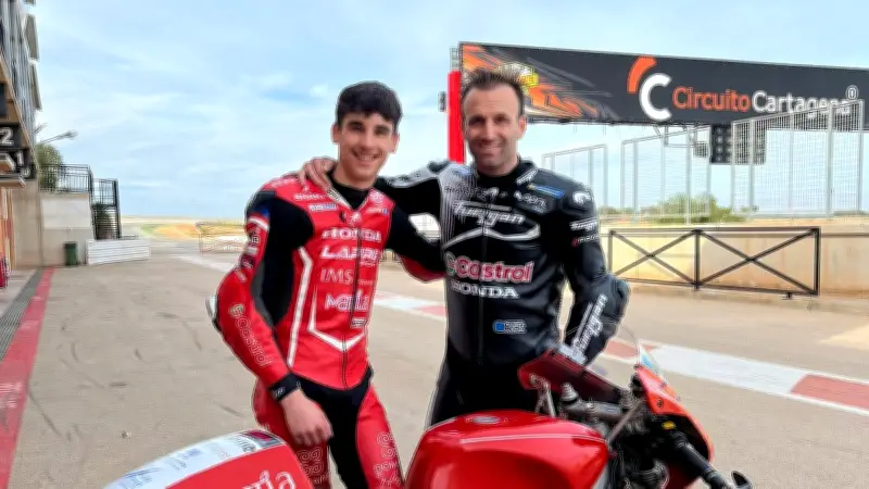 Rémy Sanjuan, l'espoir biterrois de la moto, vise la Moto3 d'ici deux ans