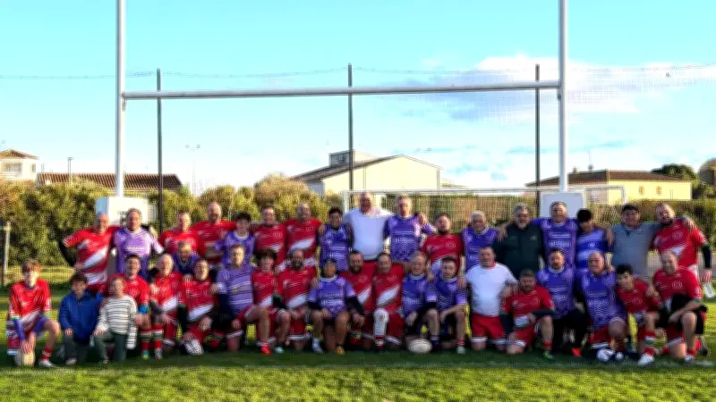 Rugby vétérans : Les Feux Follets accueillent Tarragone dans la convivialité héraultaise