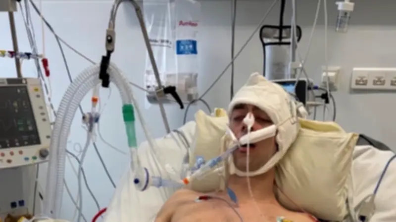 Rugbyman héraultais grièvement blessé : la famille partage une photo bouleversante de Noah à l'hôpital